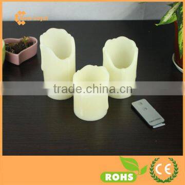 Semi-diameter Melting Flameless LED Candle