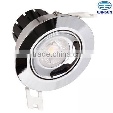 chrome COB LED Ceiling lights 2.5inch 11W