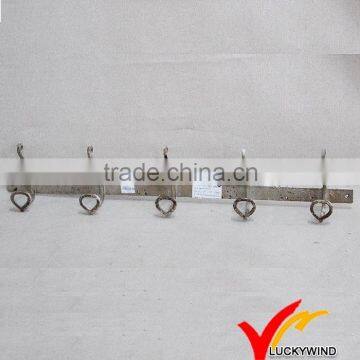 Wall Art Vintage 3 Metal Wall Hooks photo-6