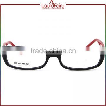 Laura Fairy Most Popular Hand Made Elegant Lady Red Black Acetate Optical Frames photo-2