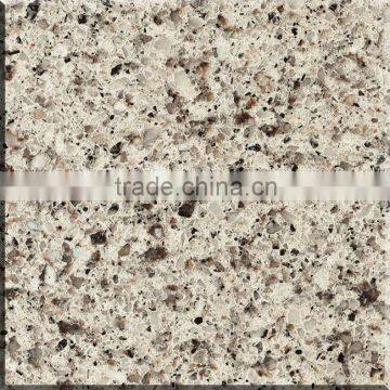 Fuji Grey quartz artificial man-made stone slab