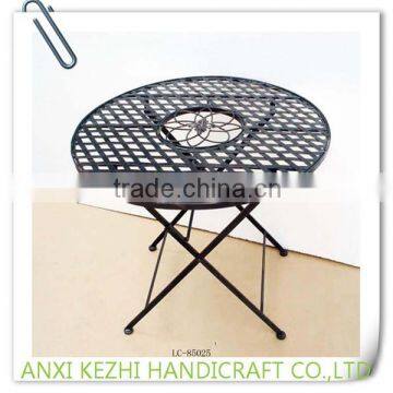 KZ8-06047 Classical Wrought Iron Metal Modern Coffee Table photo-4