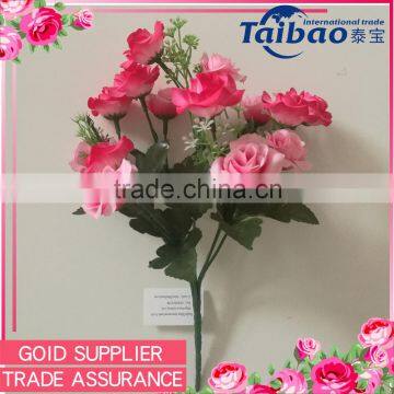 Home decoration artificial fibre silk fake flower artificial mini rose flower wholesale                        
                                                Quality Choice
                                                    Most Popular