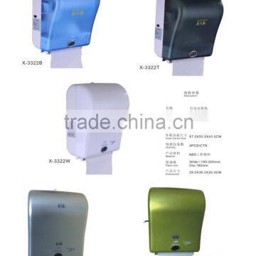 Automatic paper dispenser, sensor tissue roll dispenser