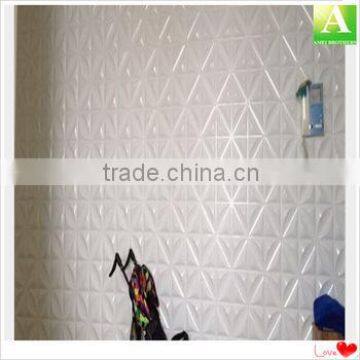 White ABS Texture Plastic Wall Vacuum Forming Plastic Panel photo-3
