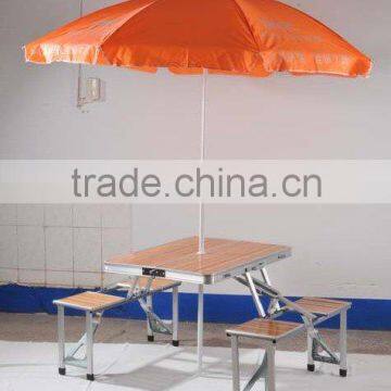 Yes Folded and Outdoor Wooden Folding Picnic Table With Seats Quality Choice photo-4