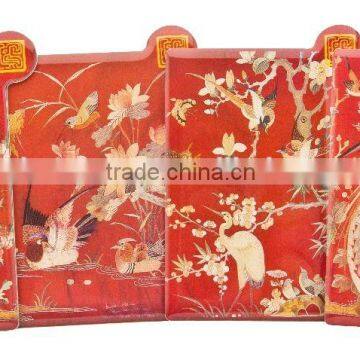 [National Museum of History] White Crane Custom Promotion Stainless Steel Fashion Pocket Mirror photo-5