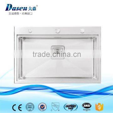 DS7047 high quality handmade single bowl kitchen sink