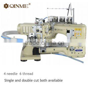 Electric Direct Drive 4 Needle 6 Thread Sewing Machine