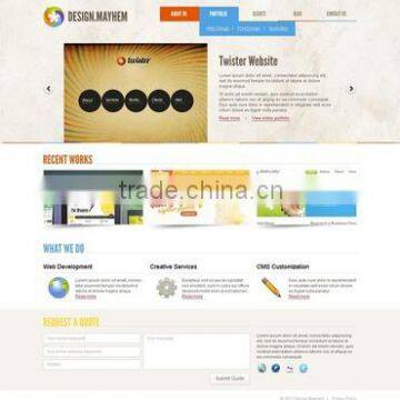 web design and development