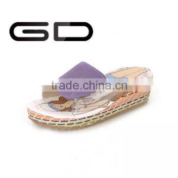 Newest style hot popular sexy design summer fancy slippers shoes