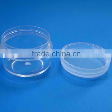 5g PS plastic jar clear for hand cream and hair wax