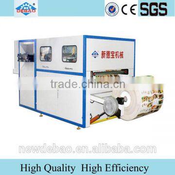 Roll paper die cutting machine