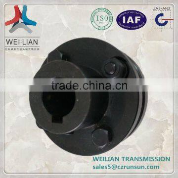 ISO9001 quality machining steel shaft coupler