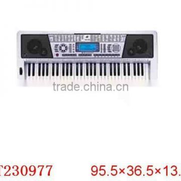 Musical electronic organ keyboard