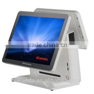 15 inch touch screen pos ordering system