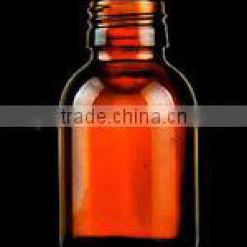 60ml amber glass vial