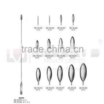 Gall Duct Dilators