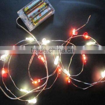 Single battery operated mini led lights