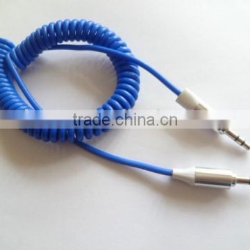 high quality factory low price spiral metal shell DC3.5 cable