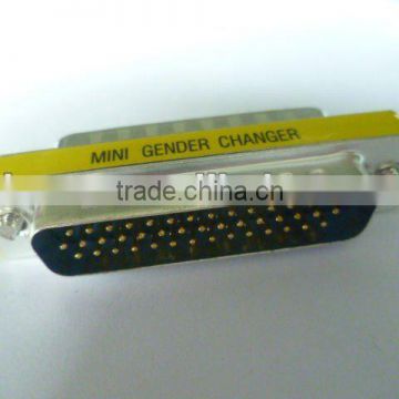 DB44 M-M ADAPTER/db mini gender changer