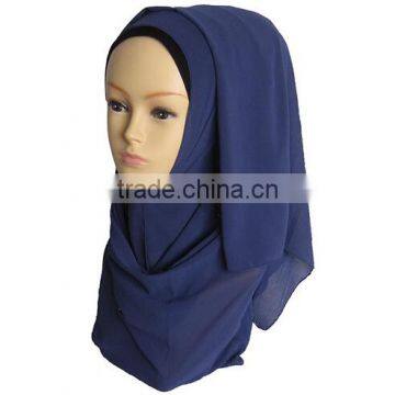 HOT SELLING Beautiful Chiffon Islamic Scarf, Fashion Muslim Scarf Hijab/ photo-4