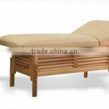 Wooden massage table