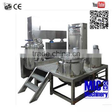 Micmachinery Automatic Vacuum Emulsifying Machine liquid homogenizer high shear homogenizer mixer