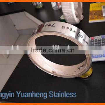 304L stainless steel strip in 0.08mm thick