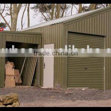 Hot dip galvanizing plant metal garage