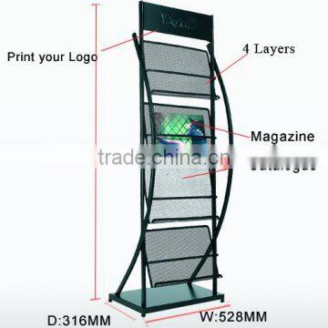 Perfect quality library book wire rack