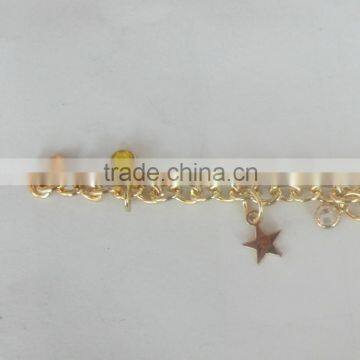 Beautiful Golden Color Star Bracelet Made In China With High Quality photo-5