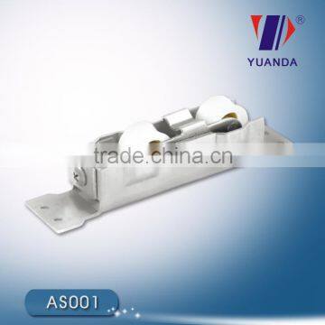 Aluminium Profile Sliding Door Pulley,Nylon Double Wheel