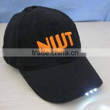 Custom softtextile led baseball cap