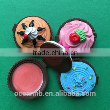 Sweet dessert series big cupcake lip balm