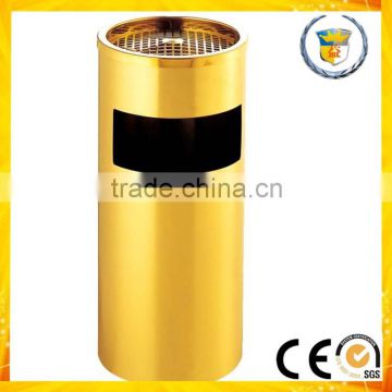 guangzhou cheap hotel lobby equipment stainless steel garbage bin