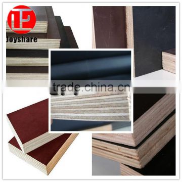 Film faced shuttering building construction materials/film faced plywood