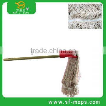 C004RW raw white cotton mop parts