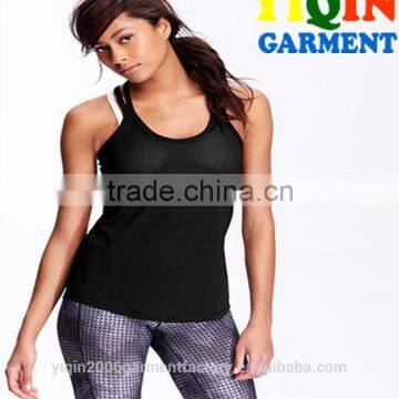 GYM Women's Mesh Halter Tanks photo-2