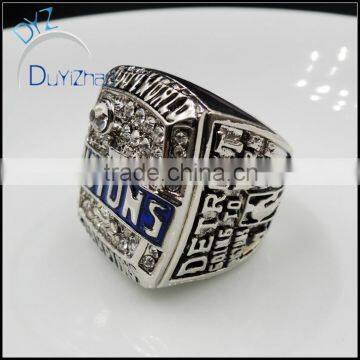 Factory Cheap Custom Own Logo Hip Hop Champion Ring photo-4