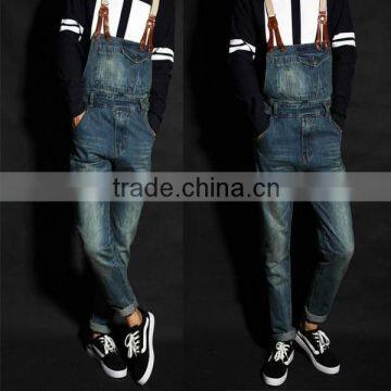 2015 100% cotton brand men black jeans pants