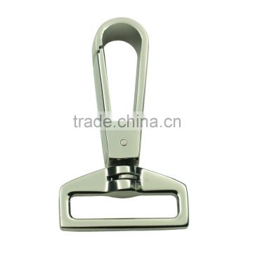 High quality Hook Type and zinc alloy Material shiny swivel eye snap hook with e ring washer