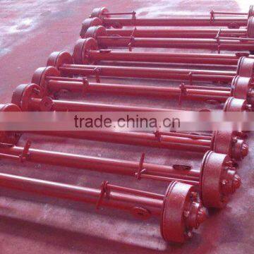 Round Tube Straight Trailer Axle