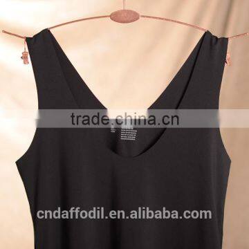 Custom printing gym wear made of 87% Nylon and 13% Spandex women sports tank top