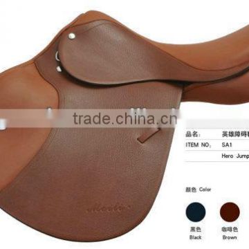 Hero Jumping leather racing saddle horse saddles