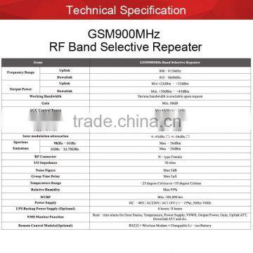 Communication Radio Repeater 900mhz Mobile Gsm Signal Booster Wirelesee Coverage Solution photo-5