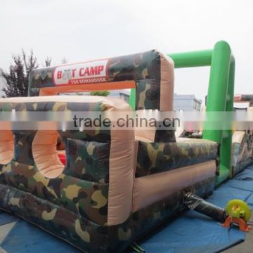 boot camp inflatable obstacle course for sale