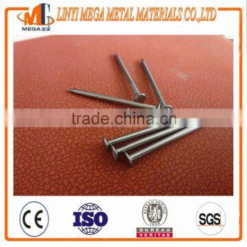 better quaility common wire nail diamond point flat head polished