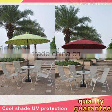 8' Beach Umbrella With Adjustable Tilt