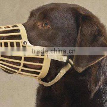 plastic dog muzzle